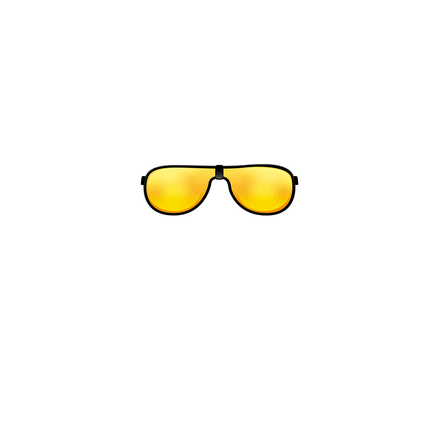 yellow glasses